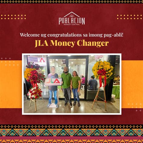 JLA Money Changer recently .